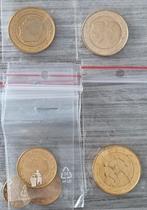 Pièces en euros plaquées or, Série, Enlèvement ou Envoi, Or