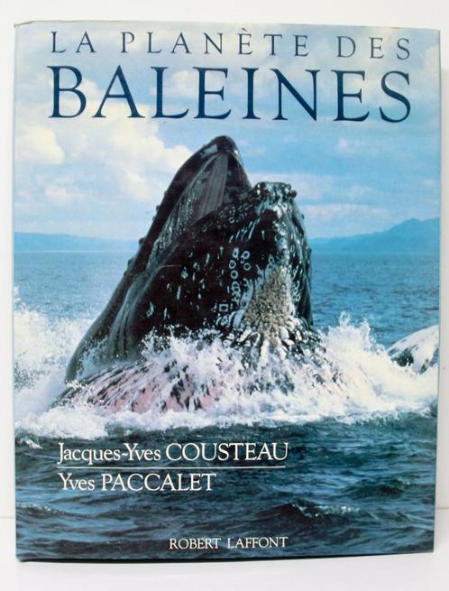 La planète des baleines – Cousteau, Paccalet - ISBN 22210445, Livres, Encyclopédies, Utilisé, Tome à part, Autres sujets/thèmes