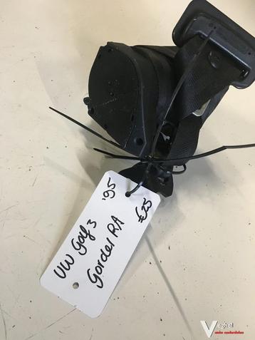 Vw Golf 3 1995 Gordel Rechtsachter beschikbaar voor biedingen