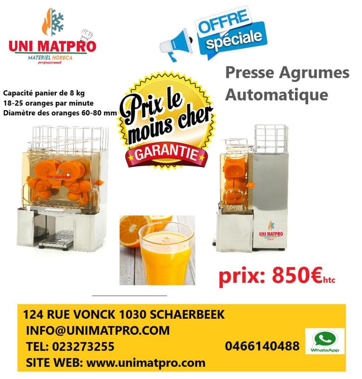 presse agrumes machine à jus orange automatique, Elektronische apparatuur, Juicers, Nieuw, Sapcentrifuge, Ophalen of Verzenden