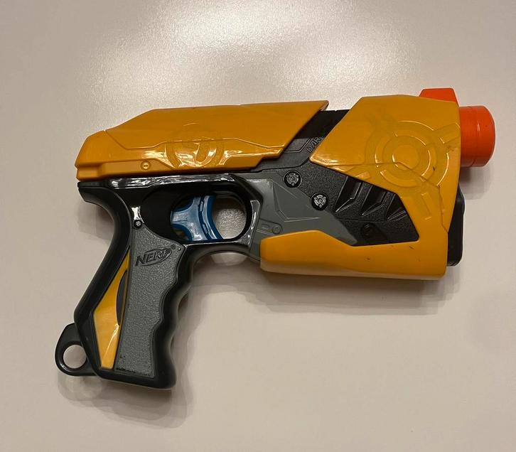 Nerf Dart Tag Sharp Shot blaster, Kinderen en Baby's, Speelgoed | Buiten | Actiespeelgoed, Gebruikt, Ophalen