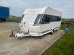 Prachtige hobby caravan met fietsrek met voortent, Caravans en Kamperen, Vast bed, Rondzit, Hobby, Bedrijf