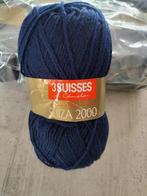Suiza 2000 donkerblauwe wollen bal (10 ballen)., Ophalen of Verzenden