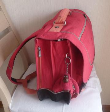 Kipling mallette "Preppy" bicolore 6/12 ans + singe