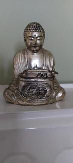 Vintage metalen tafelaansteker Boeddha Buddha Japans? collec, Verzamelen, Ophalen of Verzenden, Gebruikt, Aansteker