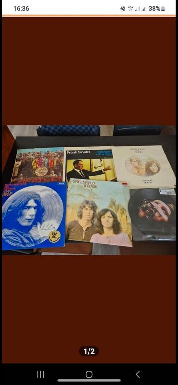 Leuke kleine collectie vinyl beschikbaar voor biedingen