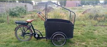 Vélo cargo électrique, Enlèvement ou Envoi, Comme neuf