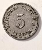 Munt Duitsland 5 Pfennig 1911 A, Ophalen of Verzenden, Duitsland, Losse munt