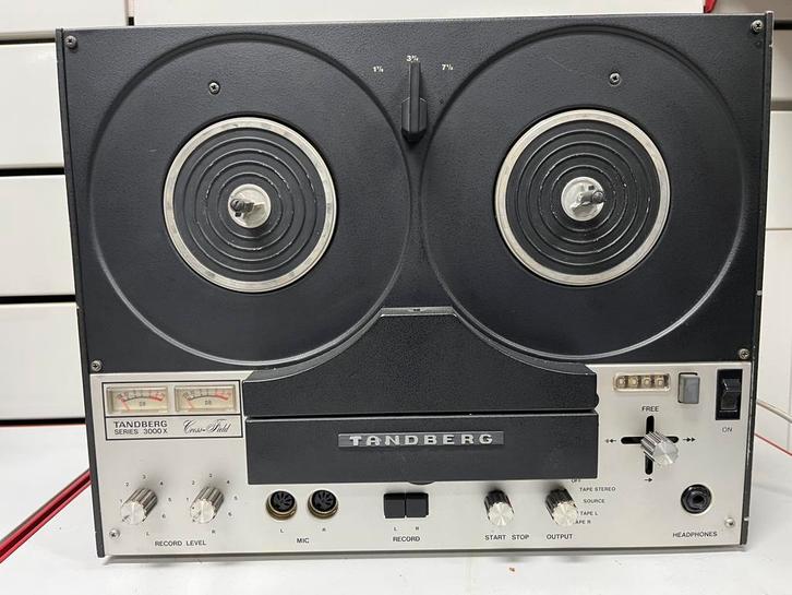 Tandberg Series 3000X Recorder met tape - vintage, Audio, Tv en Foto, Bandrecorder, Bandrecorder, Ophalen