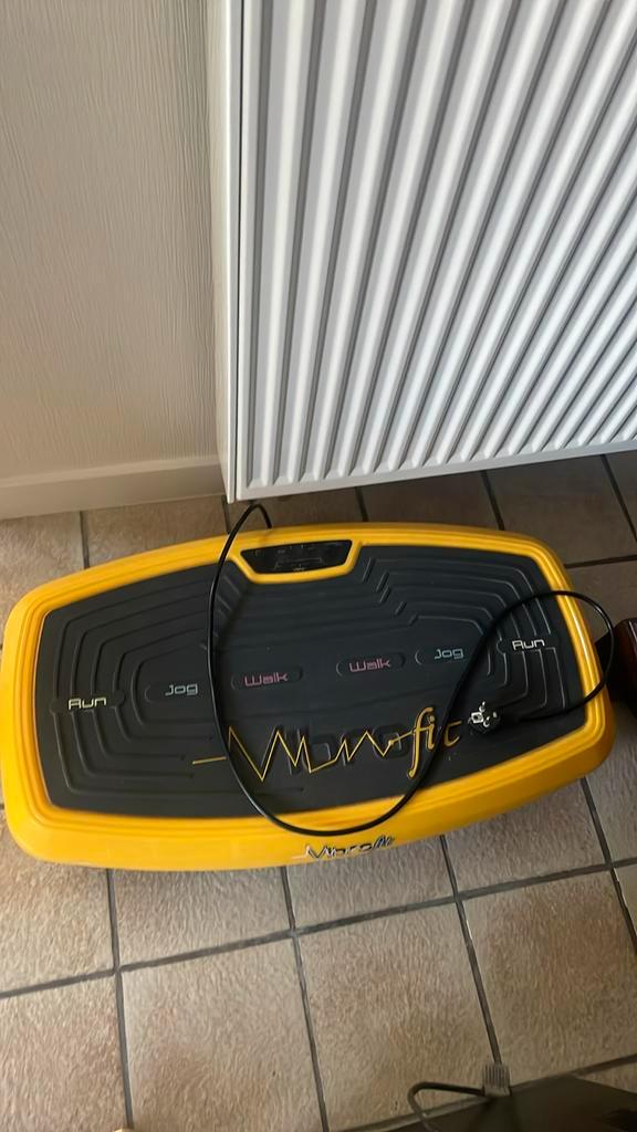 Trilplaat Vibrofit, Sport en Fitness, Fitnessapparatuur, Zo goed als nieuw, Trilplaat, Ophalen