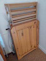 massief houten bedje met bijhorende matras, Kinderen en Baby's, Ophalen, Gebruikt, Minder dan 140 cm, Matras