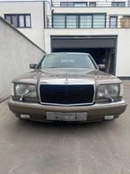 Mercedes 420 se 1989 330 000 km oldtimer, Auto's, Automaat, Achterwielaandrijving, Bruin, Berline