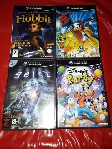 Nintendo gamecube GEIST , hobbit , donald duck PK zeldzaam  beschikbaar voor biedingen