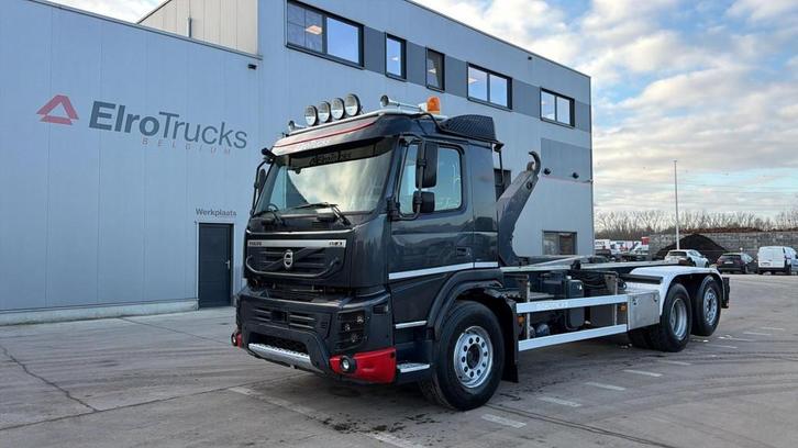 Volvo FMX 460 (EURO 5 EEV / 25T HOOK / BELGIAN TRUCK / 6X2 /, Autos, Camions, Entreprise, ABS, Air conditionné, Vitres électriques