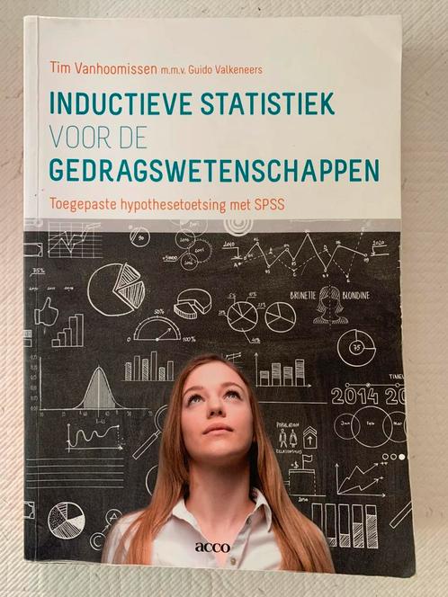 Inductieve statistiek voor de gedragswetenschappen, Boeken, Psychologie, Gelezen, Ophalen