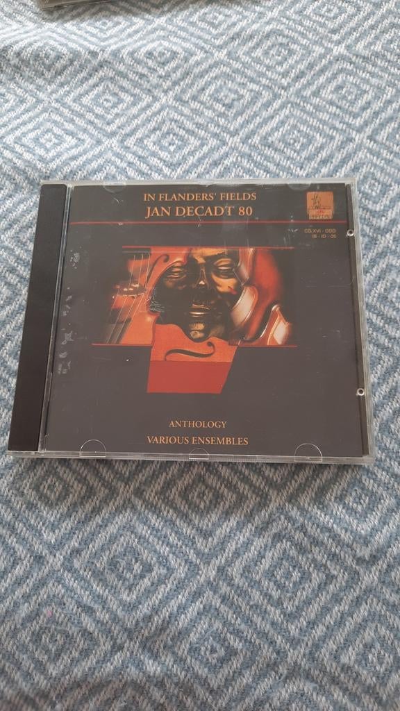 Anthology kamer muziek JAN DECADT 80 (CD), Enlèvement ou Envoi, Comme neuf, Musique de chambre