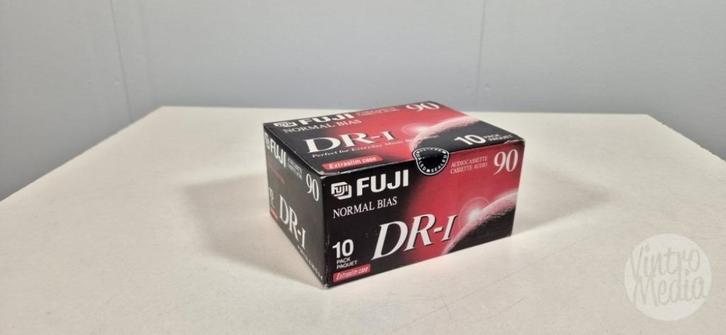 Fuji DR-I Cassettebandje | Tape | 90 Minuten | 10 Pak, Cd's en Dvd's, Cassettebandjes, Nieuw in verpakking, Onbespeeld, 2 t/m 25 bandjes