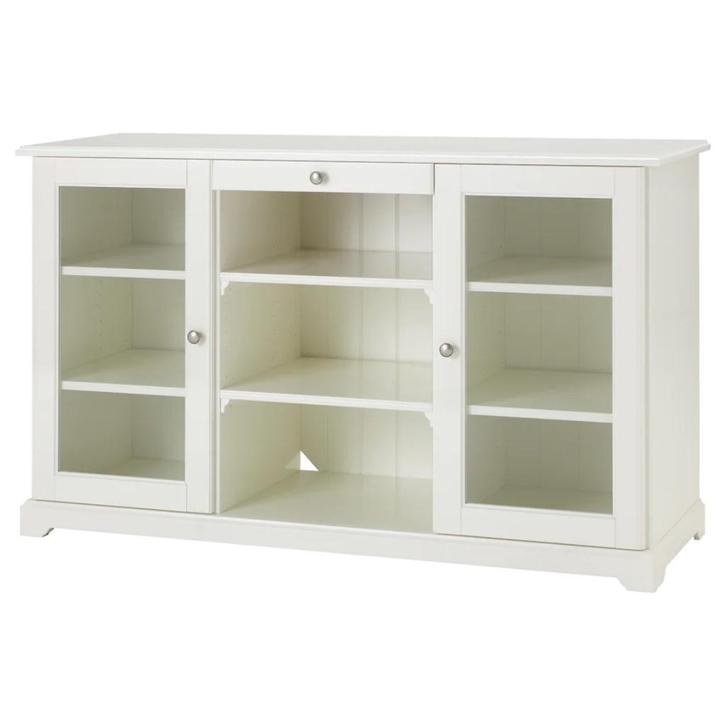 LIATORP BUFFET KAST 145 X 87 CM. GRIJS IKEA, Huis en Inrichting, Kasten | Dressoirs, Nieuw, 100 tot 150 cm, 25 tot 50 cm, Met lade(s)
