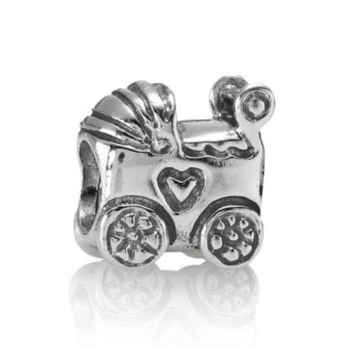 Pandora zilveren bedel kinder wagen, Handtassen en Accessoires, Bedels, Pandora, Zilver, 1 bedel, Ophalen of Verzenden