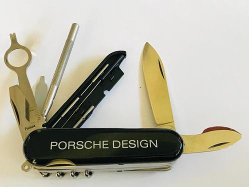 WENGER PORSCHE DESIGN BLACK Minathor BERGEON Watch Swiss Kni, Caravans en Kamperen, Kampeergereedschap, Nieuw, Verzenden