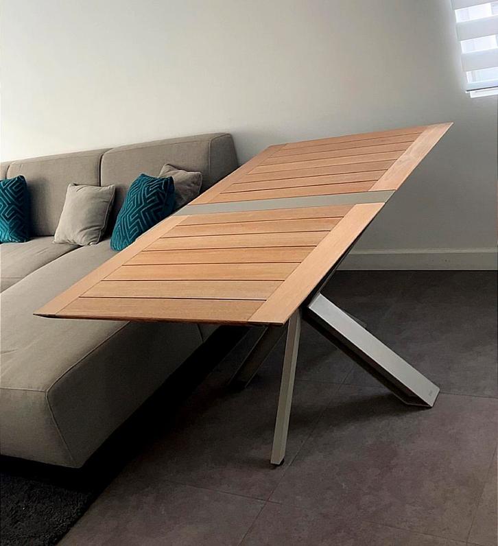 Royal Botania Tuintafel, Tuin en Terras, Tuintafels, Zo goed als nieuw, Rechthoekig, Aluminium, Ophalen