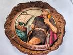 Vintage wandbord, Leif Ericsson, Antiek en Kunst, Ophalen of Verzenden