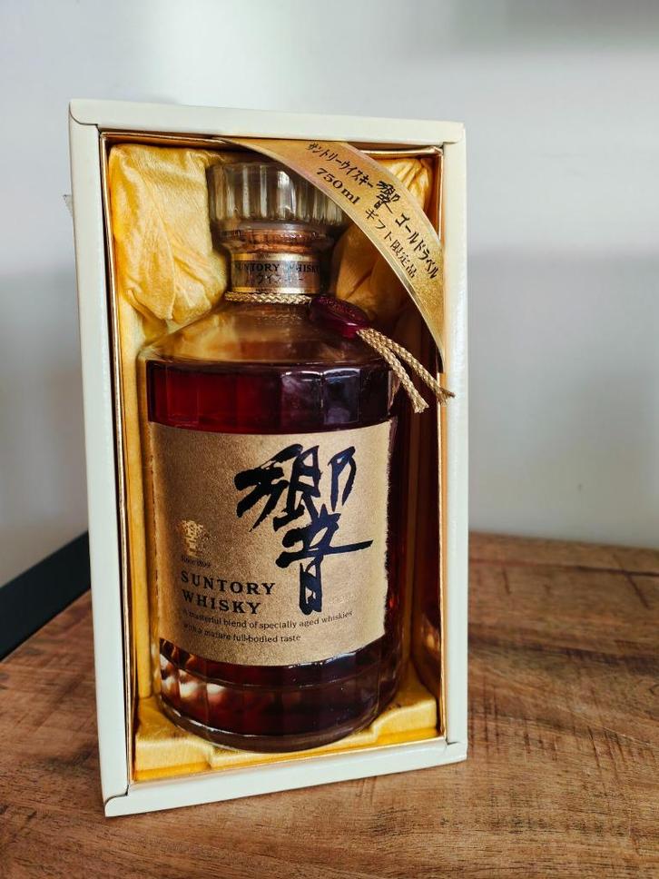 Old & Rare Suntory Whisky Hibiki Gold Label (17 jaar), 700ml, Verzamelen, Wijnen, Nieuw, Overige typen, Overige gebieden, Vol