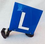 Lesauto Dakbord blauw L-bord Leswagen les-auto dak klem, Ophalen of Verzenden, Zo goed als nieuw