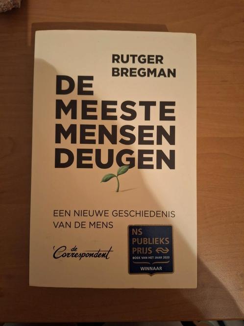 Rutger Bregman - De meeste mensen deugen, Boeken, Overige Boeken, Gelezen, Ophalen of Verzenden