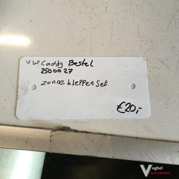Vw Caddy Bestel 2000 Wagennr 2500027  Zonnekleppen set beschikbaar voor biedingen