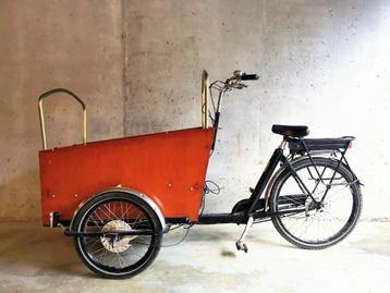 elektrische bakfiets-nl - e-trike, Fietsen en Brommers, 4 kinderen of meer, Gebruikt, Elektrisch, Ophalen