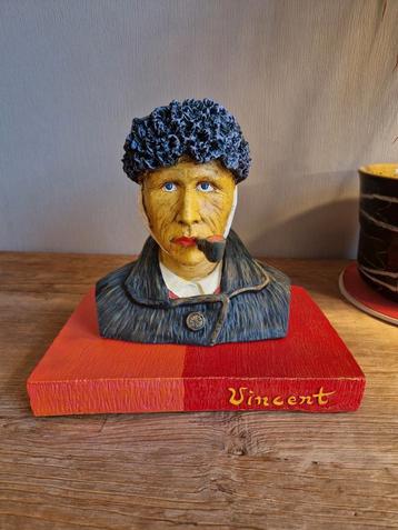 Beeld buste zelfportret Vincent Van Gogh beschikbaar voor biedingen
