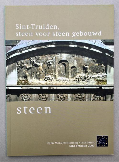Sint-Truiden Open Monumentendag 2003: Steen, Boeken, Geschiedenis | Stad en Regio, Ophalen of Verzenden