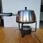 Caquelon à fondue valaisanne et à la viande en inoxydable, Enlèvement, Utilisé