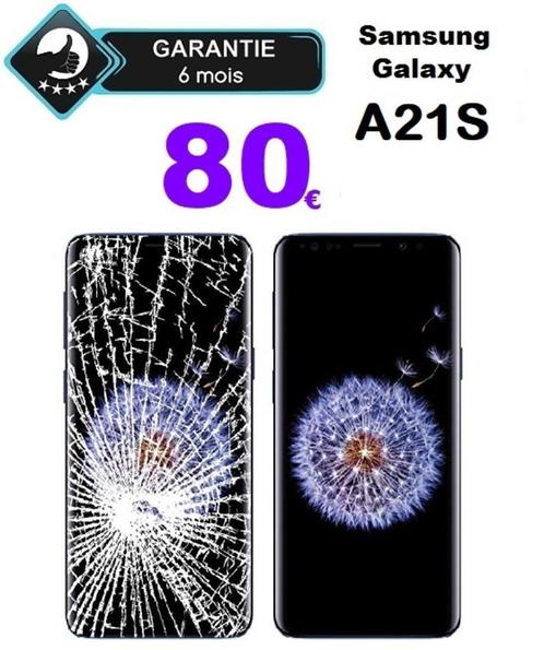 Remplacement écran Samsung Galaxy A21S à 80€, Télécoms, Téléphonie mobile | Accessoires & Pièces, Samsung, Enlèvement