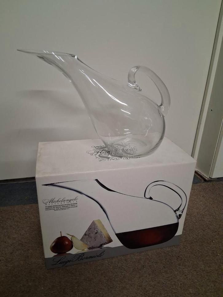 wijnkaraf Michelangelo Masterpiece, Antiek en Kunst, Antiek | Glaswerk en Kristal, Ophalen