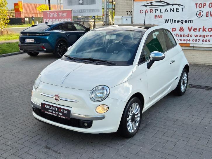 Fiat 500 1.4B  2015 124.000km euro 6b pano dak jaar garantie, Auto's, Fiat, Bedrijf, Te koop, ABS, Airbags, Airconditioning, Bochtverlichting