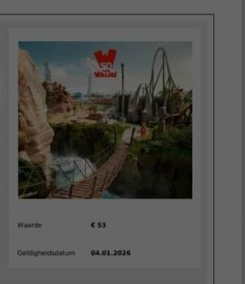 Ticket Walibi + 2x Speedy Access