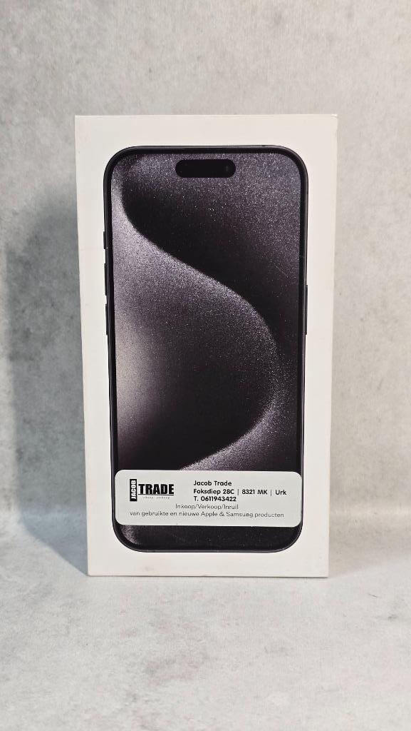 Apple iPhone 15 Pro 256GB Zwart, Telecommunicatie, Mobiele telefoons | Apple iPhone, Zo goed als nieuw, 256 GB, Zonder abonnement