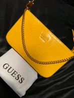 Sac à main jaune et doré Guess, Neuf