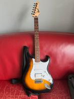Cort styl stratocaster sun brust, Muziek en Instrumenten, Snaarinstrumenten | Gitaren | Elektrisch, Ophalen, Zo goed als nieuw