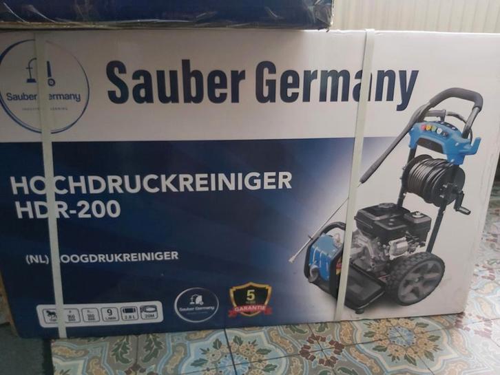 Nettoyeur Haute pression professionnel essence neuf!, Jardin & Terrasse, Nettoyeurs haute pression, Neuf, Essence, Enlèvement ou Envoi