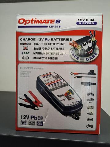 Optimate 6 Amp-matic Silver series druppellader acculader, Ophalen of Verzenden