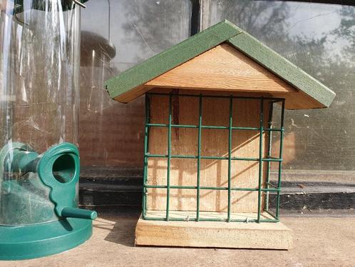 Pindasilo,  zaadsilo en vetblokhouder voor tuinvogels, Tuin en Terras, Vogelhuisjes en Vogelbaden, Ophalen of Verzenden