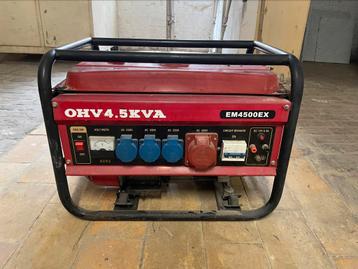 Générateur 4,5 kva, Enlèvement, Utilisé, Autres types