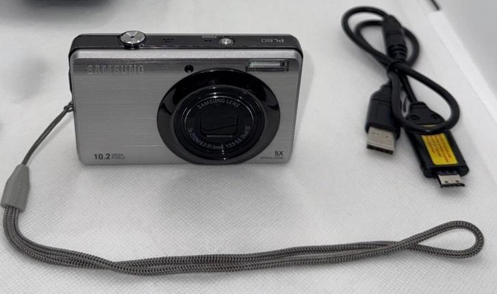 Appareil photo numérique Samsung PL60, TV, Hi-fi & Vidéo, Appareils photo numériques, Comme neuf, Compact, Samsung, 4 à 7 fois