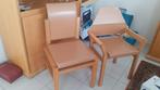 stoelen, Huis en Inrichting, Stoelen, Ophalen, Bruin, Zo goed als nieuw, Vier