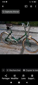 Vélo pliable vintage années 70 fonctionne pret a rouler, Vélos & Vélomoteurs, Vélos | Vélos pliables, Comme neuf, Enlèvement ou Envoi
