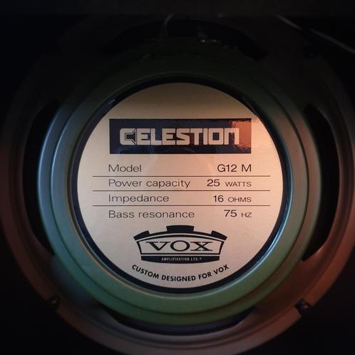 Celestion greenback - 25 watts 16 ohms - TBE, Muziek en Instrumenten, Versterkers | Bas en Gitaar, Zo goed als nieuw, Gitaar, Minder dan 50 watt