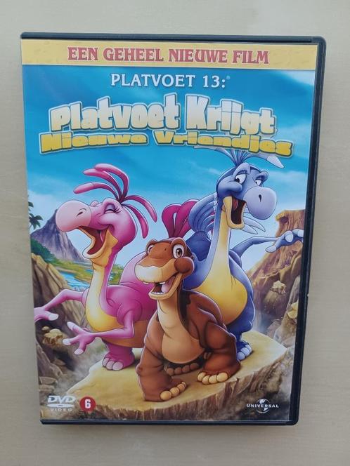 Platvoet krijgt nieuwe vriendjes, Cd's en Dvd's, Dvd's | Tekenfilms en Animatie, Zo goed als nieuw, Tekenfilm, Vanaf 6 jaar, Ophalen of Verzenden